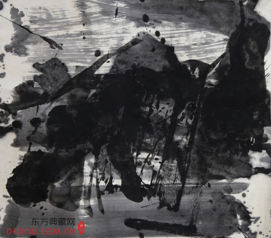 E88 蓝正辉 59×68CM 纸本水墨 2013年