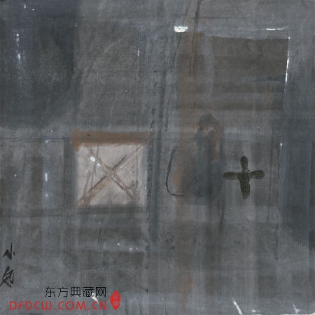 容之六 孙晓枫 35×35CM 纸本水墨 2014年
