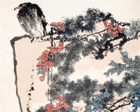 潘天寿《鹰石山花图》领衔嘉德春拍