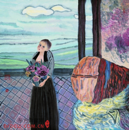 ٦Fա68x69cm 2004 ֽɫ