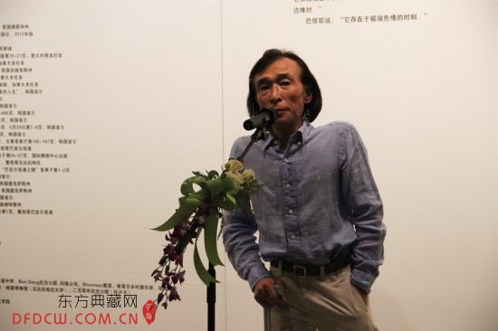 雕塑家汪力先生致辞