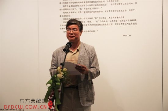 韩国大使馆文化院院长金辰坤先生致辞