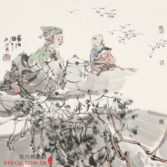 墨馥开新水墨作品展在山东尚博当代美术馆开幕