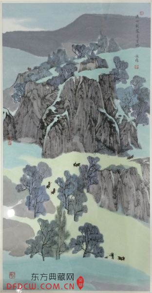 墨馥开新水墨作品展在山东尚博当代美术馆开幕
