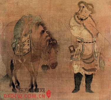 赵伯骕《番骑猎归图》故宫博物院藏
