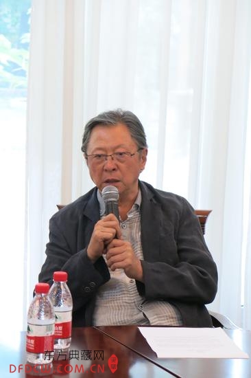 中国国家画院国画院副院长、国韵文华书画院院长李宝林致辞