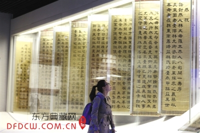 昨日，《台湾同胞抗日史实展览》在中国人民抗日战争纪念馆开幕。新京报记者 浦峰 摄