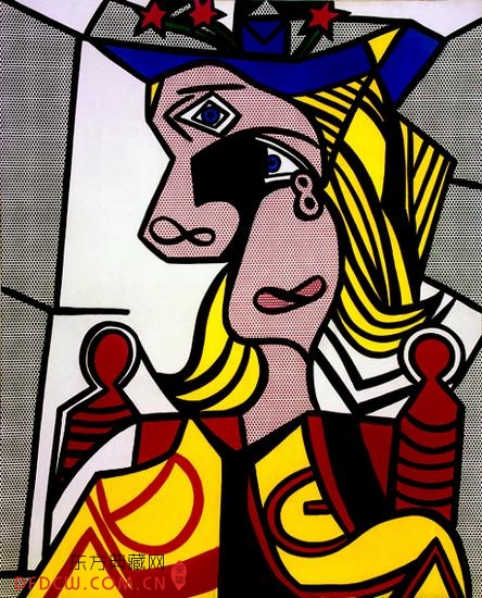 ˹̹ñŮˡ Woman with Flowered Hat1963 ͼƬ © Estate of Roy Lichtenstein New York / ADAGP Paris 2015