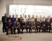 行走中涂—六人油画作品展开幕在京开幕