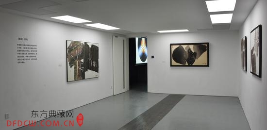 艺术家李锡奇个展水墨展厅