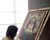 17世纪唐卡艺术入渝展览 传承人希冀焕发生机