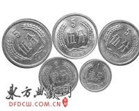 五朵金花硬币万元也难找