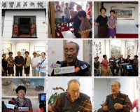 江平水墨画展在莹宝泰美术馆开幕