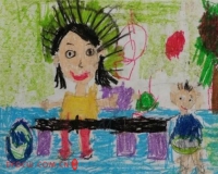 我爱颜色小天才绘画大赛优秀作品展出