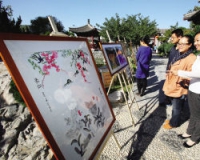 ����ͬ����134���� ����չ��ͬ�廳��һ��ʦ