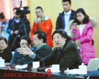 冯骥才:社会较为浮躁太多人想发财