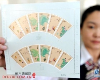 中国邮政发行一套节气邮票(图)