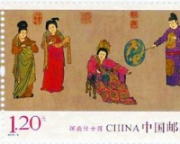 《挥扇仕女图》邮票将再现盛唐风韵