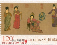 中国邮政发行《挥扇仕女图》特种邮票