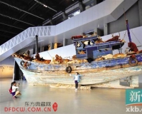 蔡国强的《九级浪》艺术展想表达什么