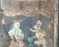 新莽时期西王母与凤凰图