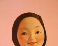 艺术家刘野绘制的《邓丽君》