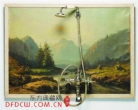 丹尼尔·史波耶里油画《淋浴》赏析