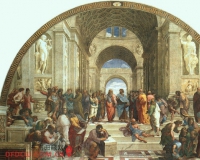 拉斐尔的《雅典学院》