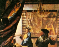 维米尔:《画室里的画家》