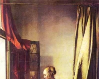 维米尔:《窗前读信的少女》