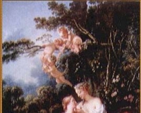 布歇趋于甜腻的油画风格