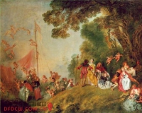 华铎奢丽柔美的画作