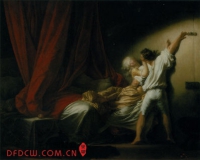 弗拉戈纳尔作品《门闩》