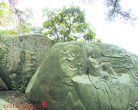 43尊观音石雕归隐宝峰岩