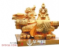 四大神兽驾临田安大桥为国内罕见桥梁雕塑