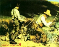 库尔贝:《采石工人》