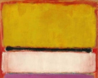 罗斯科的画作《白色中心》