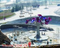 青岛世园会将设26座景观雕塑:市花耐冬高10米