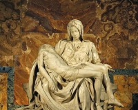 《哀悼基督》饱含母爱的崇高