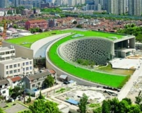 上海自然博物馆新馆竣工:城市绿螺雕塑亮相