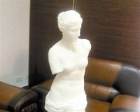 3D打印《思想者》雕塑亮相深圳