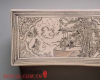 元代磁州窑画枕上的道教故事