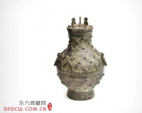 精品青铜双耳衔环瓶:国粹传承华美雅致