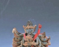 国家一级文物竹木雕上乐金刚像鉴藏