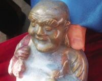 元代钧窑罗汉残器收藏少见