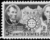 美国曾发行中国抗战五周年邮票 罗斯福监制(图)