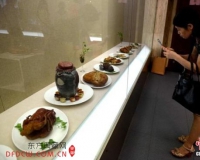 以假乱真的寿山石食品在福州展出