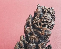 藏家收藏的晚清木雕摆件赏析
