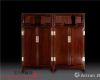 老红木万历柜一对雅赏:一物两用