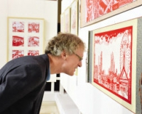 2014西岸剪纸艺术展开幕